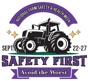 National Farm Safety Health Week 2025 logo