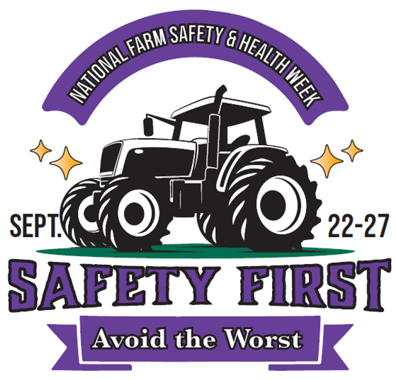 National Farm Safety Health Week 2025 logo